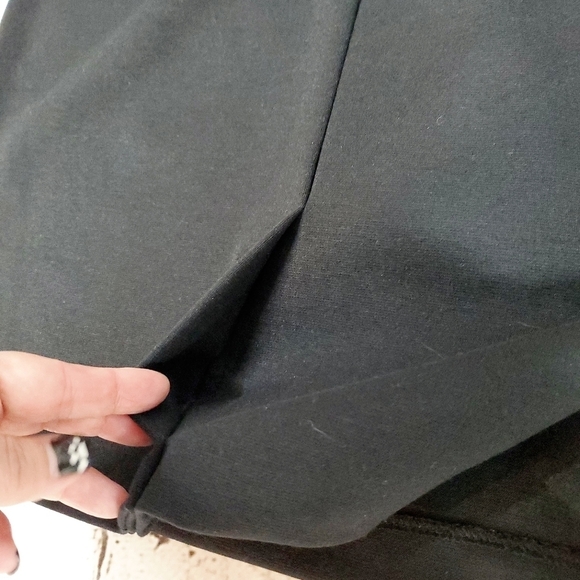 Nicole Miller Black Pull On Pencil Skirt M - Picture 6 of 9
